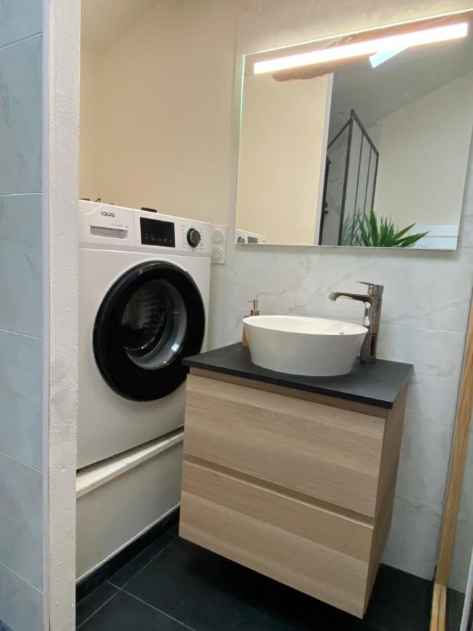 Charmant Appartement Avec Spa 丰特奈勒孔特 外观 照片